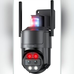 4k Dual Lens Wifi Security Camera